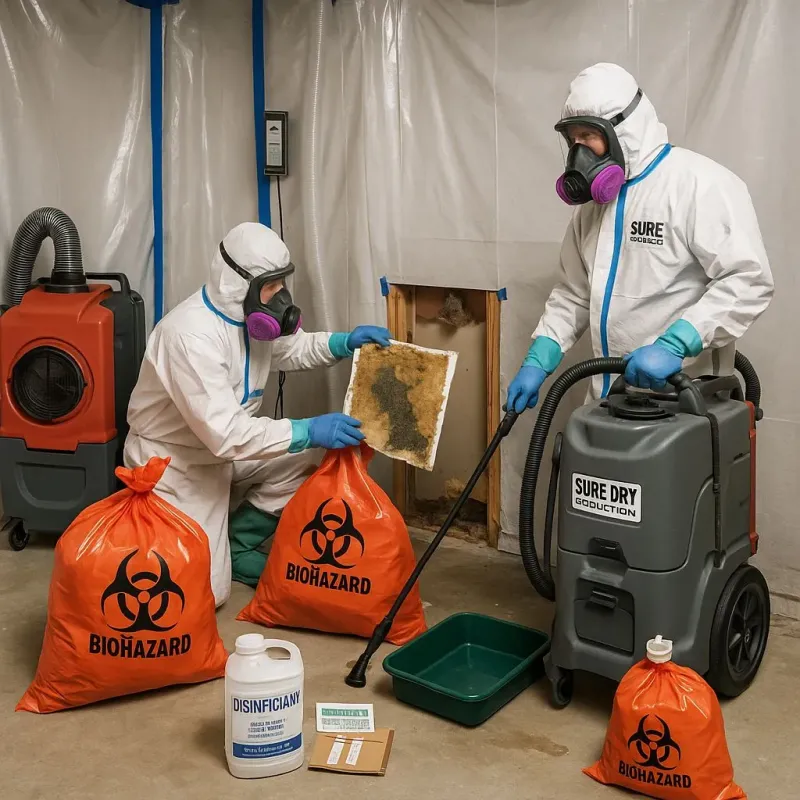 Contaminated Water Handling Protocols process in Leisuretowne, NJ