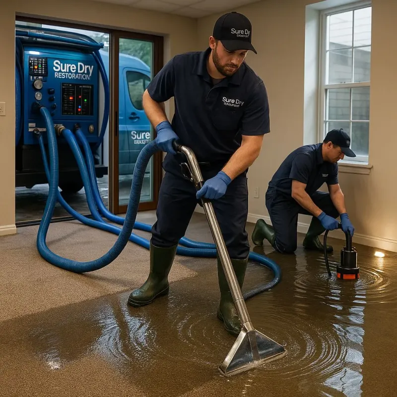 Water Extraction and Removal process in Leisuretowne, NJ